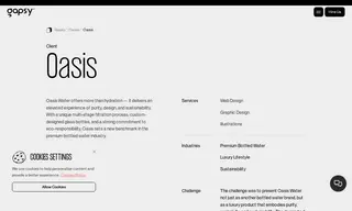 Preview of the Oasis Case Study