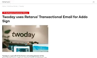 Preview of the Twoday Case Study