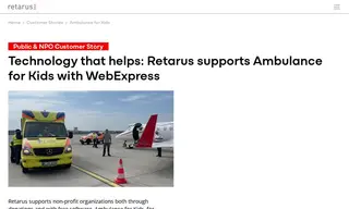 Preview of the Ambulance for Kids Case Study