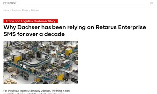 Preview of the Dachser Case Study