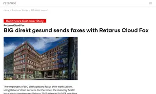 Preview of the BIG Direkt Gesund Case Study
