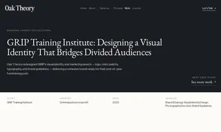 Preview of the GRIP Training Institute Case Study