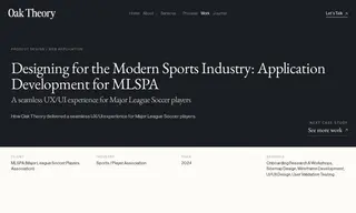 Preview of the Mlspa (Major League Soccer Players Association) Case Study