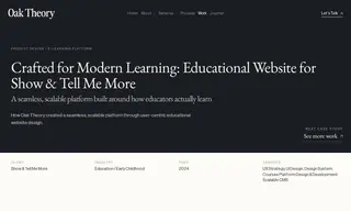 Preview of the Show & Tell Me More Case Study
