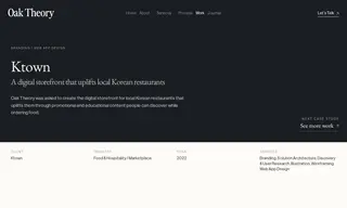Preview of the Ktown Case Study