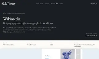 Preview of the Wikimedia Foundation Case Study