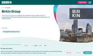Preview of the Birkin Group Case Study