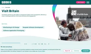 Preview of the Visit Britain Case Study