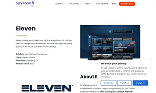 Preview of the Eleven Sports Case Study