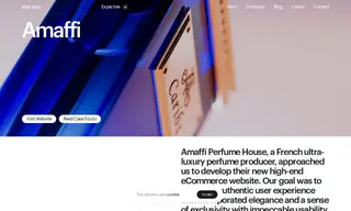 Preview of the Amaffi Perfume House Case Study