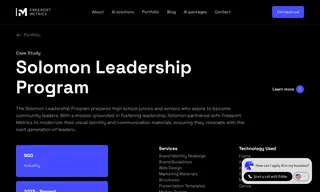 Preview of the Solomon Leadership Program Case Study