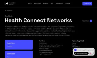 Preview of the HealthConnect Networks (hcn) Case Study