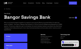 Preview of the Bangor Savings Bank Case Study