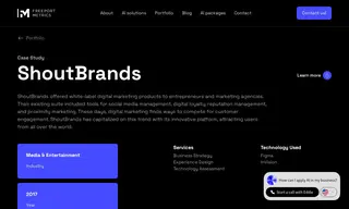 Preview of the ShoutBrands Case Study