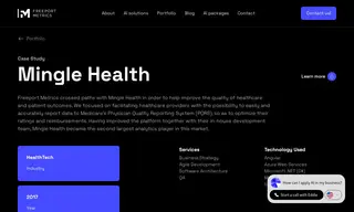 Preview of the Mingle Health Case Study