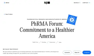Preview of the Pharmaceutical Research and Manufacturers of America (PhRMA) Case Study