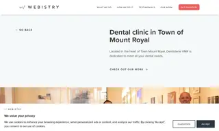 Preview of the Dentisterie VMR Case Study
