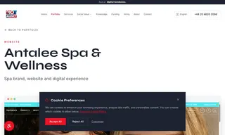 Preview of the Antalee Spa & Wellness Case Study