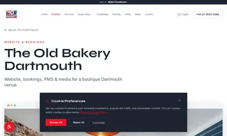 Preview of the The Old Bakery Dartmouth Case Study