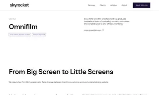 Preview of the Omnifilm Entertainment Case Study