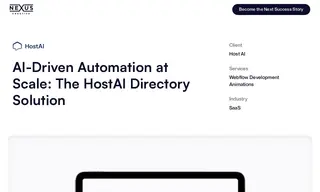 Preview of the HostAI Case Study