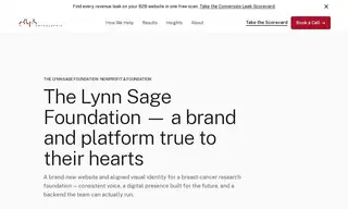 Preview of the The Lynn Sage Foundation Case Study