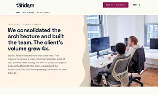 Preview of the Beyond Finance Case Study