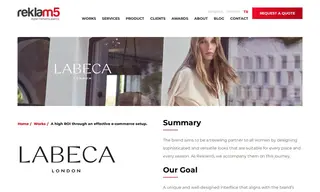 Preview of the Labeca London Case Study