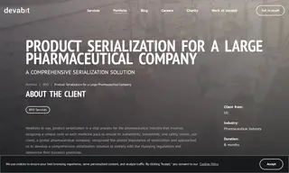 Preview of the Large Pharmaceutical Company Case Study