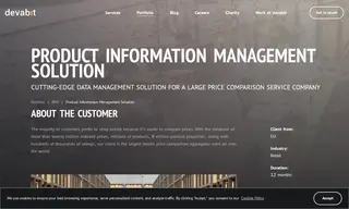 Preview of the Largest Nordic Price Comparison Aggregator Case Study