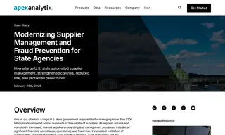 Preview of the Large U.S. State Government Case Study