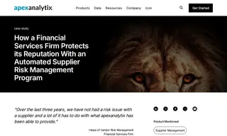 Preview of the Financial Services Firm Case Study