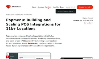 Preview of the Popmenu Case Study
