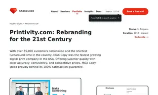 Preview of the Printivity Case Study