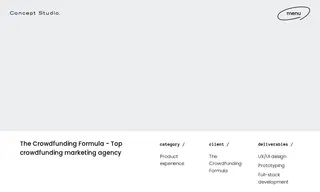 Preview of the The Crowdfunding Formula Case Study