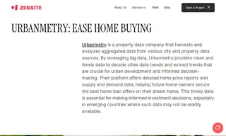 Preview of the Urbanmetry Case Study