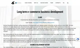 Preview of the Nicolas Breedlove and His Family E-commerce Enterprise Case Study