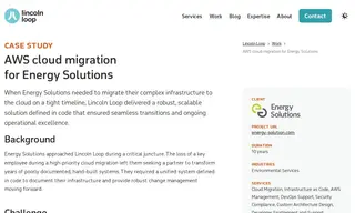 Preview of the Energy Solutions Case Study