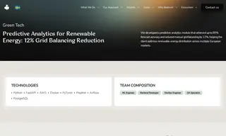 Preview of the Green Tech Case Study
