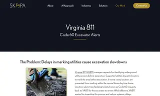 Preview of the Virginia 811 Case Study