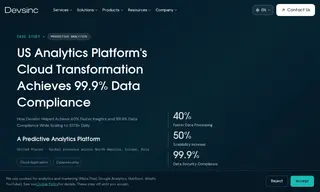 Preview of the US Analytics Platform Case Study