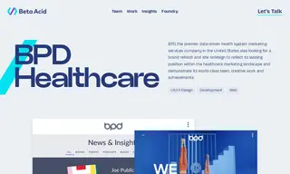 Preview of the BPD Healthcare Case Study