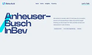Preview of the Anheuser-Busch InBev Case Study