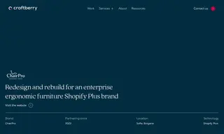 Preview of the ChairPro Case Study
