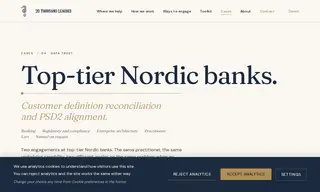 Preview of the Top-tier Nordic Banks Case Study