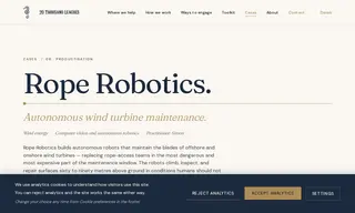 Preview of the Rope Robotics Case Study