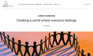Preview of the Lumina Foundation Case Study