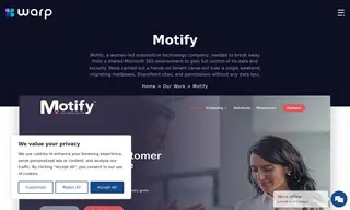 Preview of the Motify Case Study