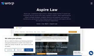 Preview of the Aspire Law Case Study