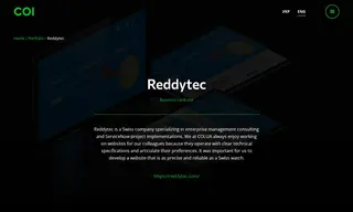Preview of the Reddytec Case Study